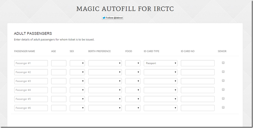 fill form magic autofill