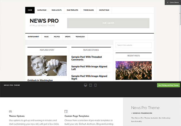 News Pro Theme